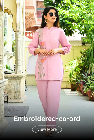 Embroidered Co-Ord