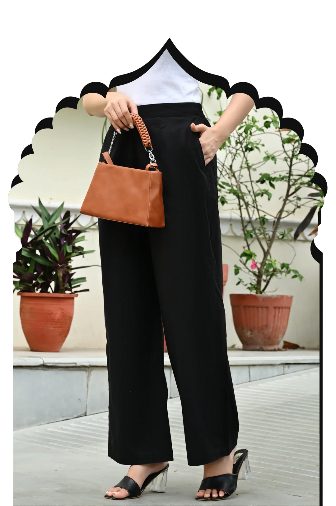 Airy Linen Wide leg Pants