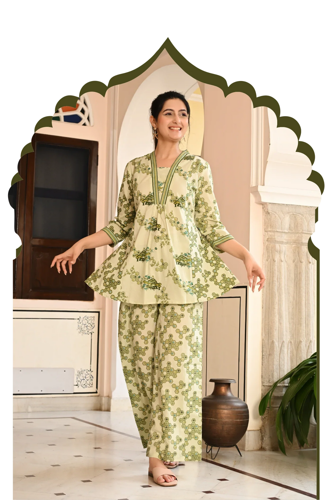 Printed Co-ord Set