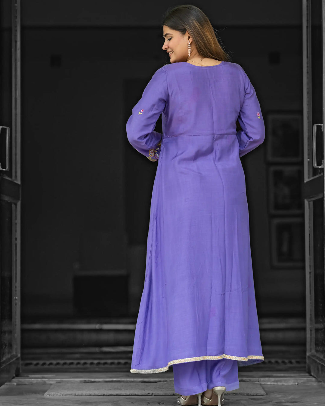 Noorani Lavender Designer Kurta Set