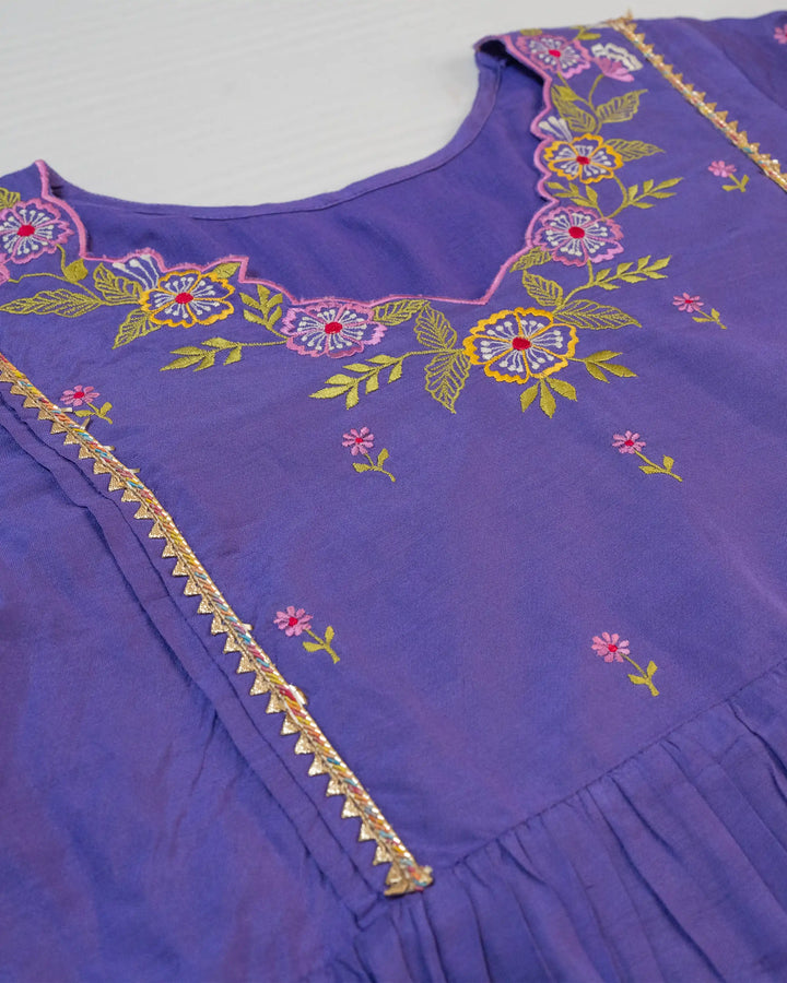 Noorani Lavender Designer Kurta Set