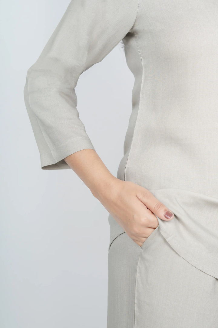 Grey Viscose co-ord set