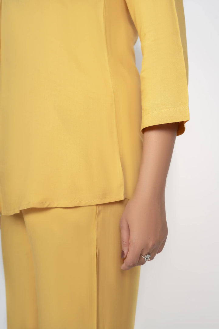 Mustard Viscose co-ord set