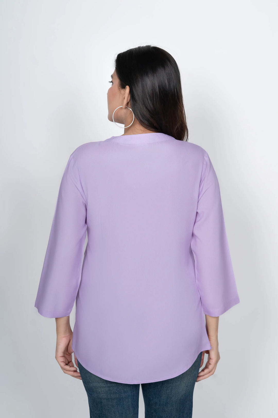 Viscose Pleated Top Combo – Lavender & Mustard (Pack of 2)