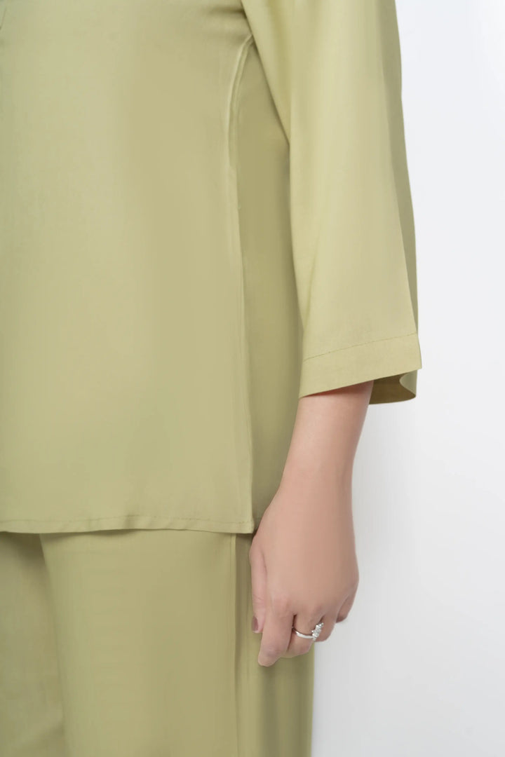 Olive Green Viscose co-ord set