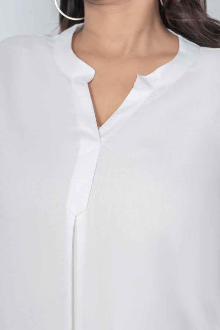 White Viscose co-ord set