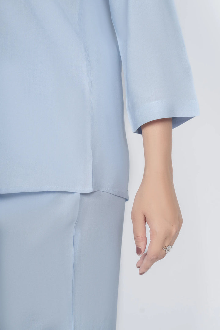 Powder blue Viscose co-ord set