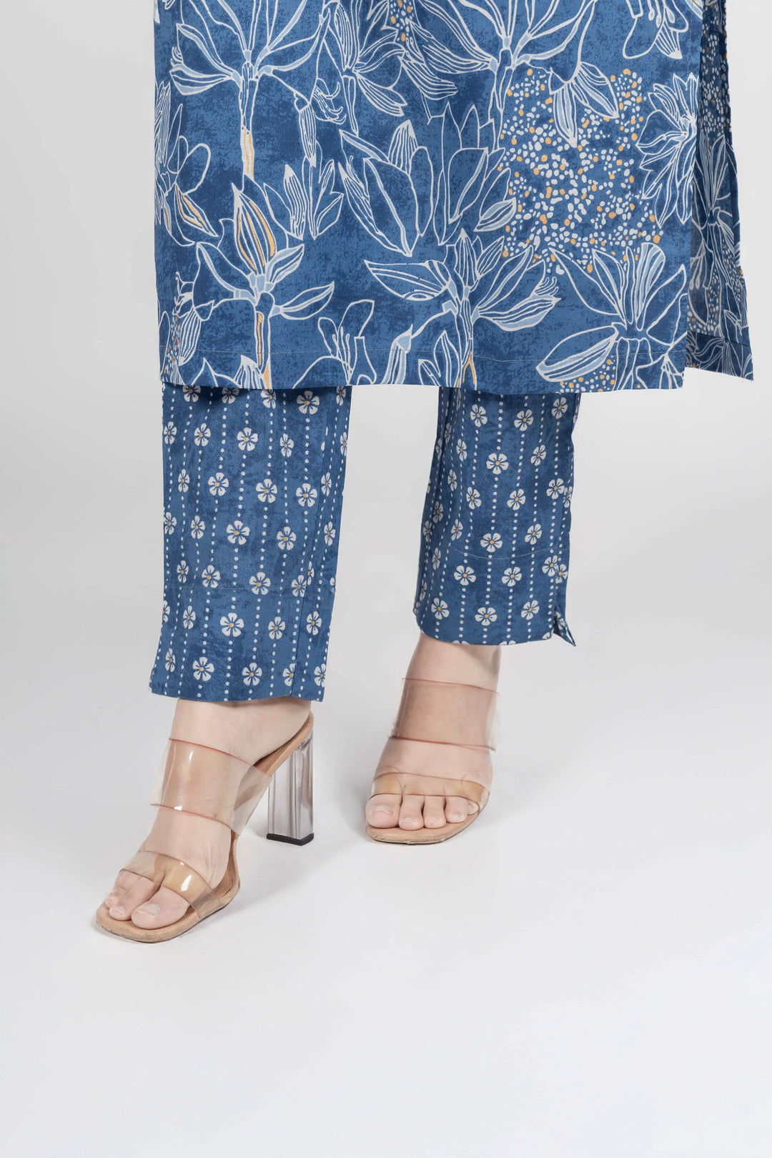 Indigo Blue Kurti Set