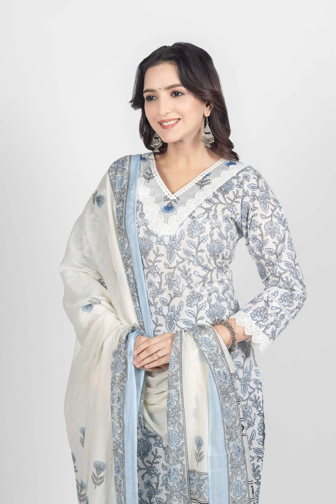 Flower Print Kurti set