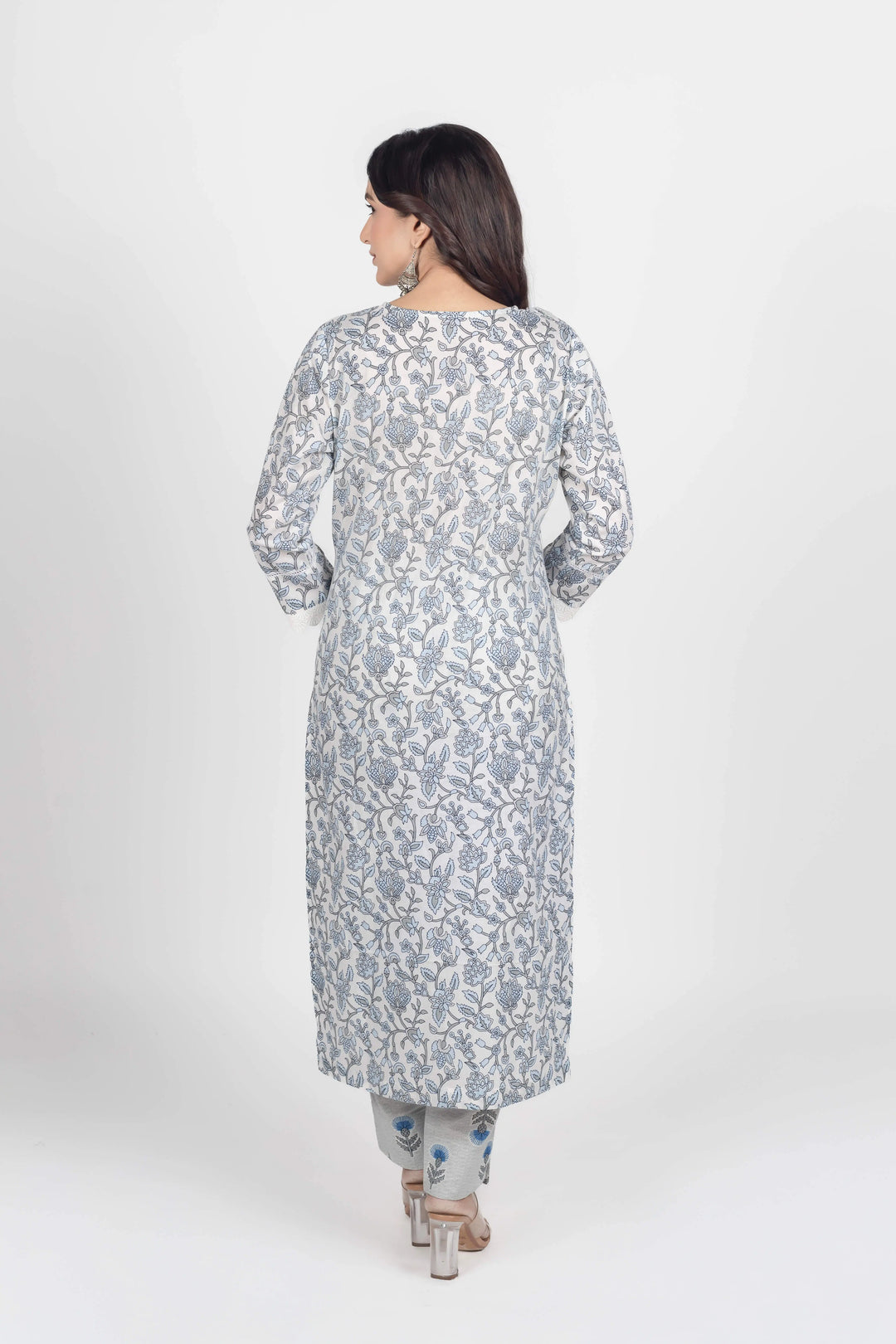 Flower Print Kurti set