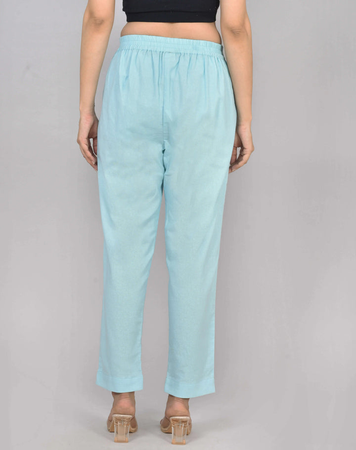 SKY SOLID AIRY LINEN PANTS