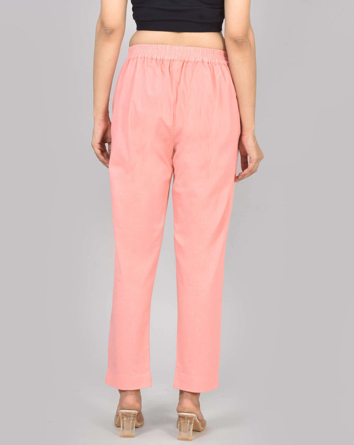 AIRY LINEN PANTS COMBO - (PACK OF 2)