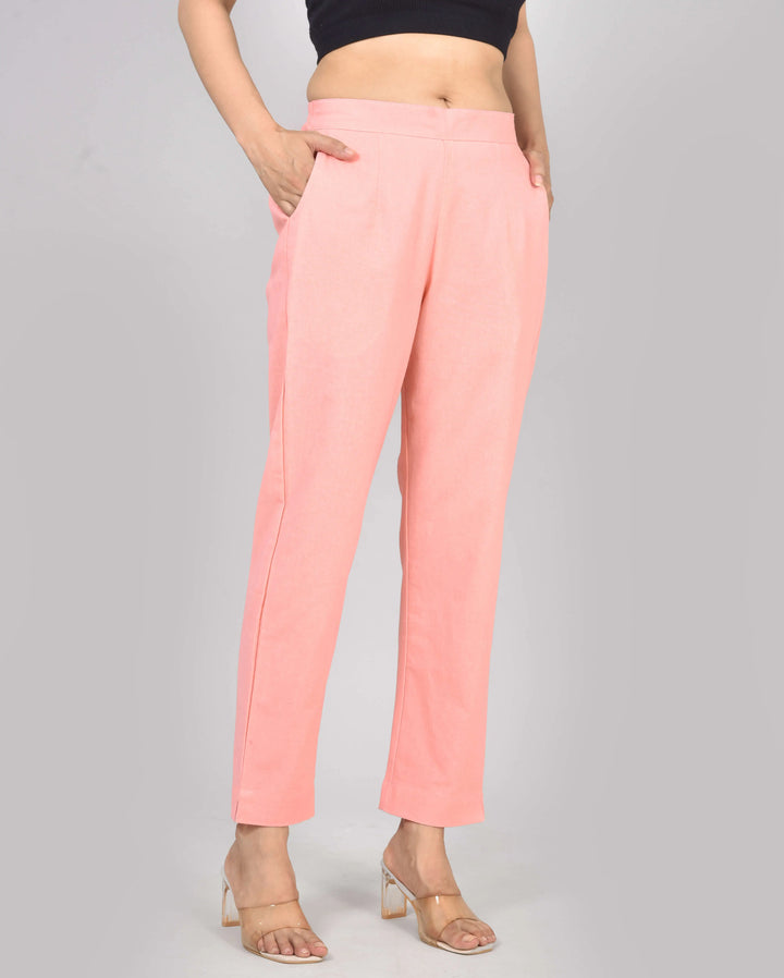 AIRY LINEN PANTS COMBO - (PACK OF 2)