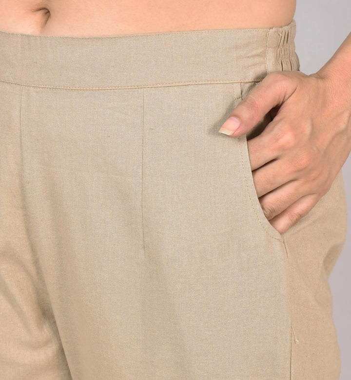 AIRY LINEN PANTS COMBO - (PACK OF 2)