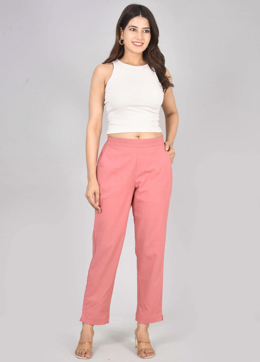 AIRY LINEN PANTS COMBO - (PACK OF 2)