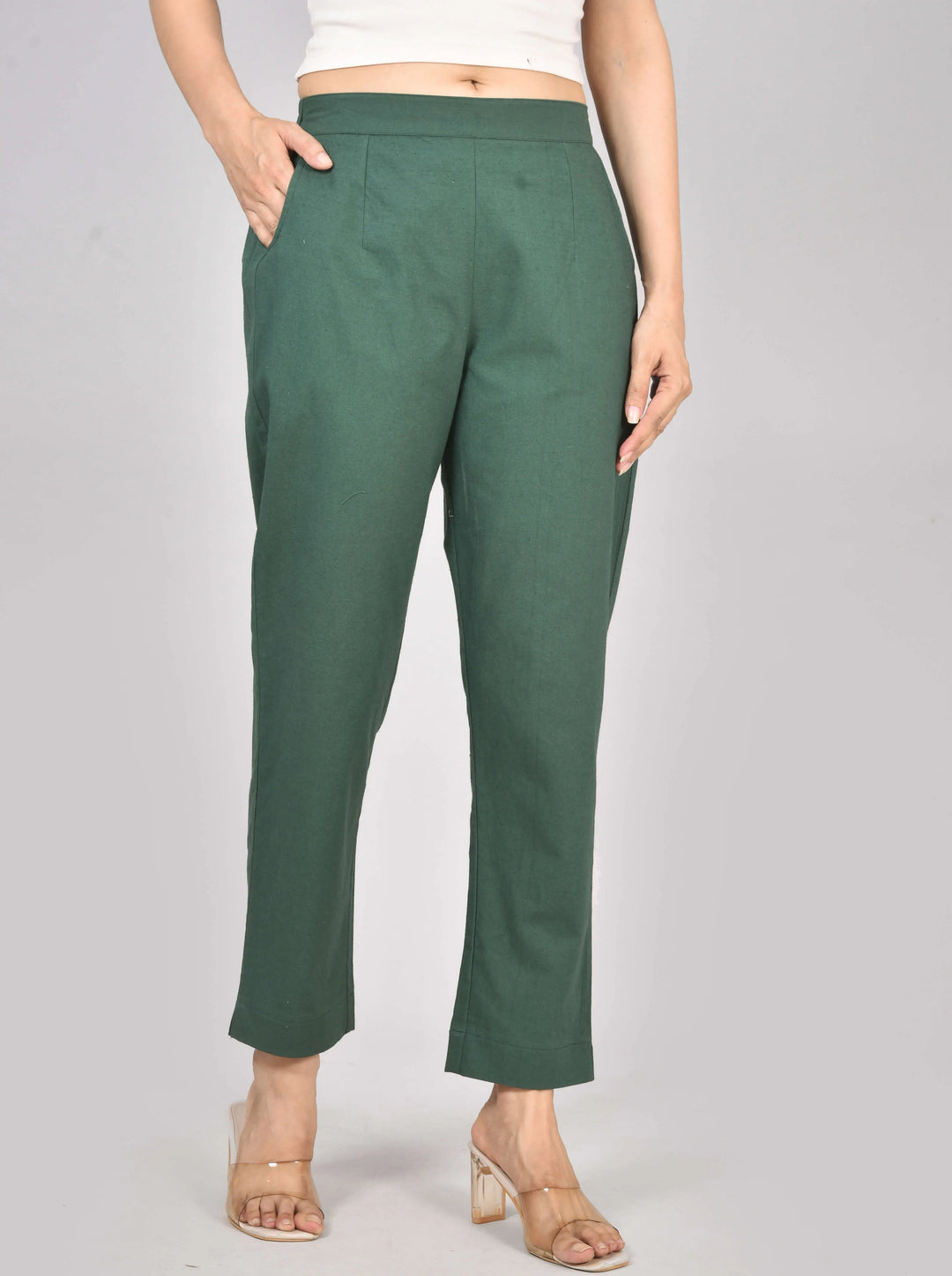 AIRY LINEN PANTS COMBO - (PACK OF 2)
