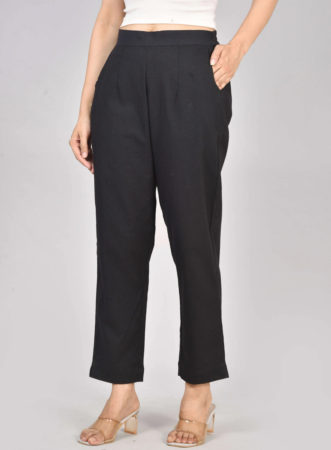 AIRY LINEN PANTS COMBO - (PACK OF 2)