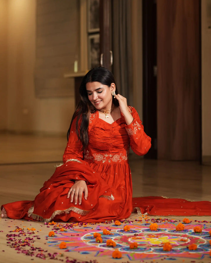 Padmini Kesar Designer Kurta Set