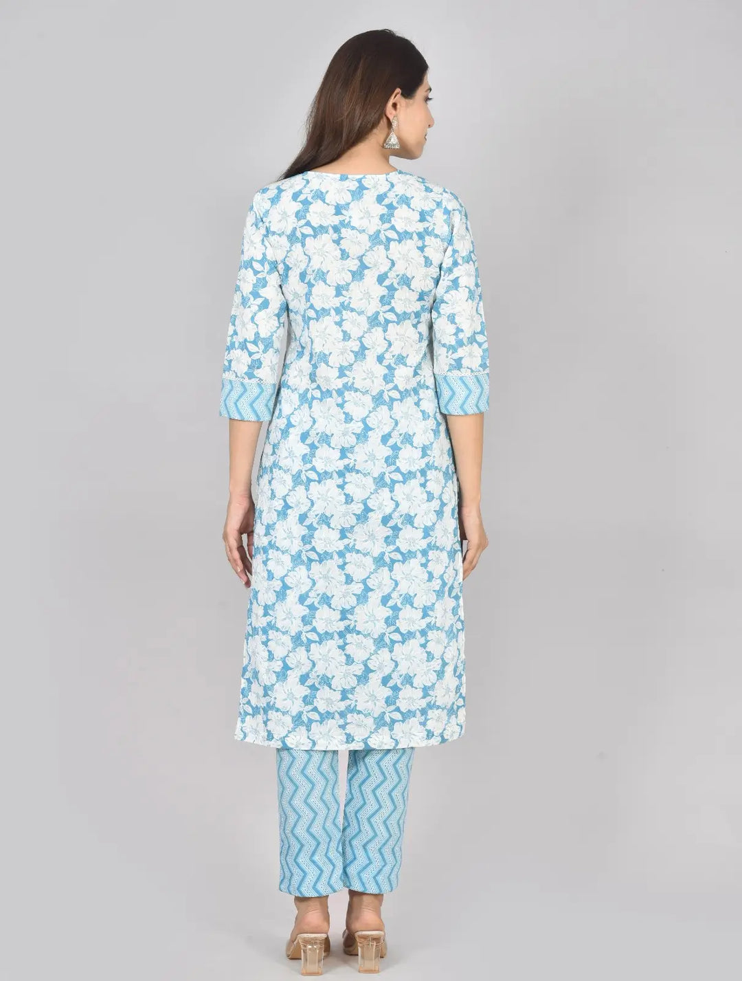 Sky Blue Kurti Set